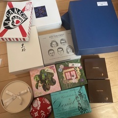 お菓子　ドリンク　空箱　おまとめセット　13点