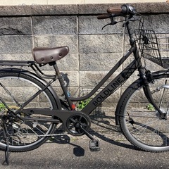 【26インチ自転車】美品❗️使用少ない❗️外装6段変速　LEDオ...