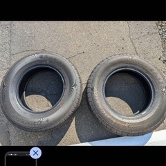 DUNLOP 195/80R15 4本　バリ溝　ハイエース新車外し
