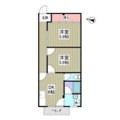 💚💛初期費用5万円パック＆フリーレント1ヶ月付き💛💚敷礼ゼ…