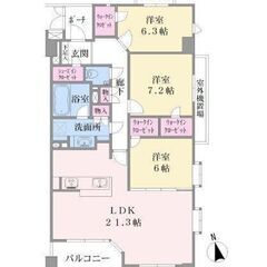 💞大森駅徒歩12分💞3駅3路線利用可💞最上階三方向角部屋！…