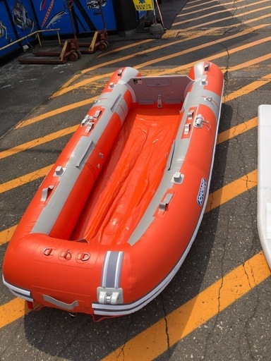 引き取り限定)アキレス ゴムボートセット 1人用