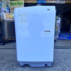 A7117【配達＆取付可能‼】シャープ 全自動洗濯機 7.0kg 2021年製 ES-T713-Tの画像
