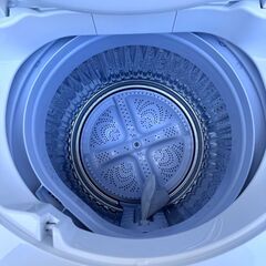 A7117【配達＆取付可能‼】シャープ 全自動洗濯機 7.0kg 2021年製 ES-T713-Tの画像