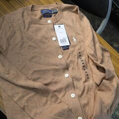 ラルフローレン　お洒落なカーディガン　XS　ポロ　長袖