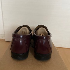【美品】HARUTA茶色ローファーの画像