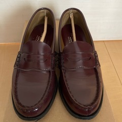 【美品】HARUTA茶色ローファー