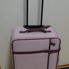 値下げ　ACE　エーストローリー　PROGRESキャリーバッグ ４輪　ピンク中古の画像