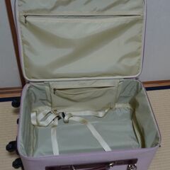値下げ　ACE　エーストローリー　PROGRESキャリーバッグ ４輪　ピンク中古の画像
