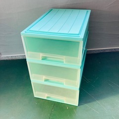 衣装ケース 3個セット　収納ボックス　クローゼットケース　プラケース