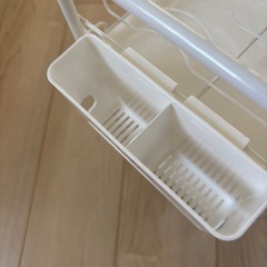 ニトリ 水切りラック 二段スリムの画像
