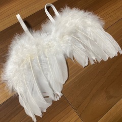 【商談中】天使の羽と冠　ベビー記念写真　衣装小物の画像