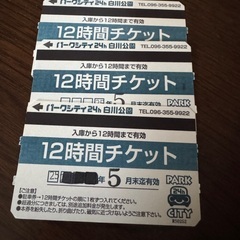 パークシティ24h 12時間チケット