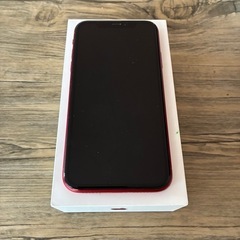 美品！iPhoneXR 128GB レッド　SIMフリー 