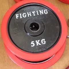 ♪FIGHTING ROAD/ファイティングロード ウェイト20kg バーベル♪の画像