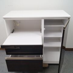 古賀家具 ミドルレンジボード レンジ台 キッチンカウンター 幅100cmの画像