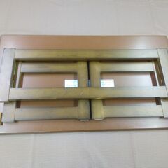 木製折り畳みテーブル　中古の画像