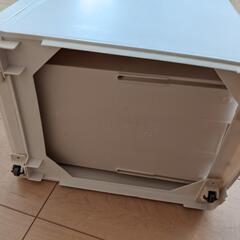 （お取引先決まりました）３段　ゴミ箱　中古の画像