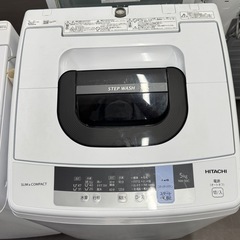 🌟A1130💥2019年製　5KG日立全自動電気洗濯機NW-50C🌟の画像