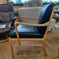 【7/27 19時まで商談中】【愛品倶楽部柏店】CARL HANSEN & SON カール・ハンセン＆サン ラウンジチェア コロニアルチェア OW149 幅70cm オーレ・ヴァンシャーの画像