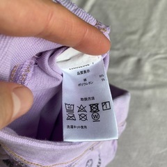 紫ズボンサイズ100の画像