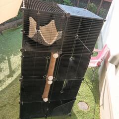 簡易　キャットケージ＋ヒーター