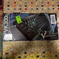 エレコム　VK300C 青軸　ゲーミングキーボード　