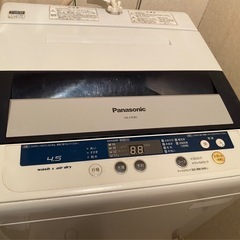 5月末まで　パナソニック全自動洗濯機