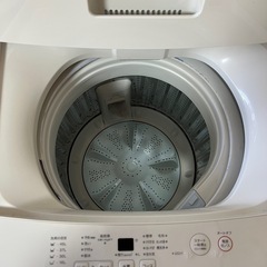 5kg無印良品全自動洗濯機 (けん) 草津の生活家電《洗濯機》の