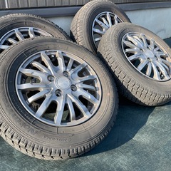 145/80R13 スタッドレスとアルミセット