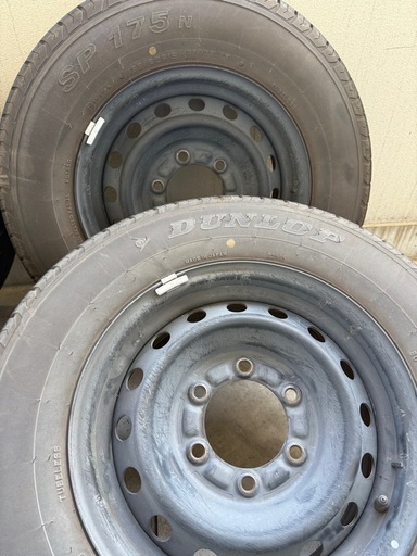 ハイエース純正ホイール4本セット‼︎195/80R15