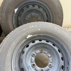 ハイエース純正ホイール4本セット‼︎195/80R15の画像