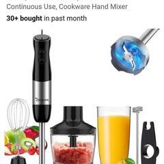 ハンドブレンダー、7-in-1 ベビーフードブレンダー、電動ミキサー