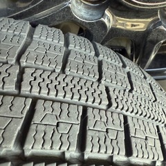 TOYO 155/65R14 2019年製 スタッドレスタイヤホイールセットの画像