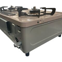 ★リンナイ 2口ガステーブルコンロ 都市ガス用 ガステーブルコンロ 2019年製 グリル付きガステーブル 家庭用★の画像