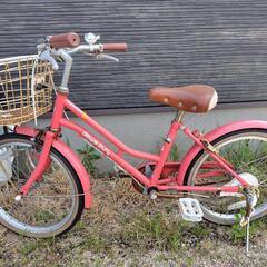 子供用自転車ピンク