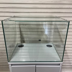 早いもの勝ち！水槽付きキャビネット(オーバーフロー対応)  60×40×40cm 現状渡しの画像