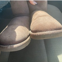 UGG ムートンブーツ ダークブラウン 23cmの画像