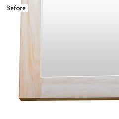 〈リメイク品〉ミラー 鏡 古材リメイクの画像