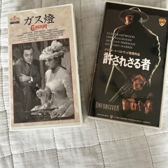 映画のVHS、DVD 全5本の画像