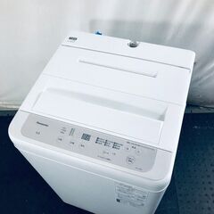 ID:sg219397 パナソニック Panasonic 洗濯機 一人暮らし 中古 2024年製 全自動洗濯機 5.0kg ホワイト 送風 乾燥機能付き NA-F5B2  【リユース品：状態B】【送料無料】【設置費用無料】