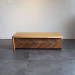 〈リメイク品〉ローテーブル 古材リメイク