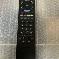 SONY テレビ　リモコン