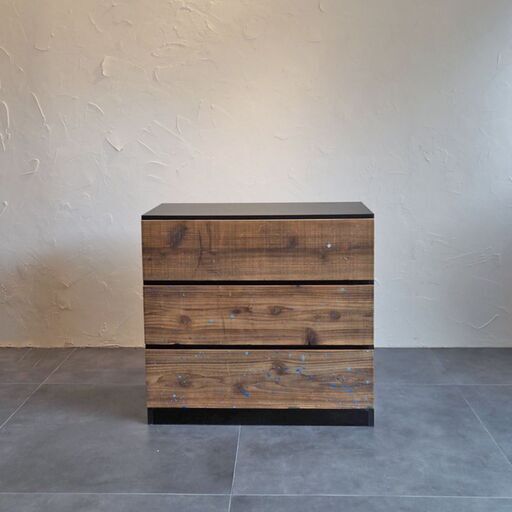 〈リメイク品〉チェスト 引出収納 古材リメイク