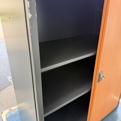 美原店　鍵付き JOIFA 304 イナバ製作所　書庫　書棚　ロータイプの画像