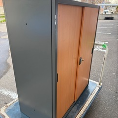 美原店　鍵付き JOIFA 304 イナバ製作所　書庫　書棚　ロータイプの画像