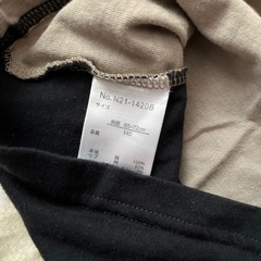 １回のみ着用　140 Tシャツ　綿100%の画像