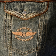 Harley Davidson デニムシャツの画像