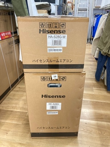 【トレファク高槻店】安心の1年間保証！取りに来られる方限定！【未使用品】Hisense（ハイセンス）の壁掛けエアコンのご紹介です！