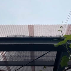 波板ポリカ貼り替え